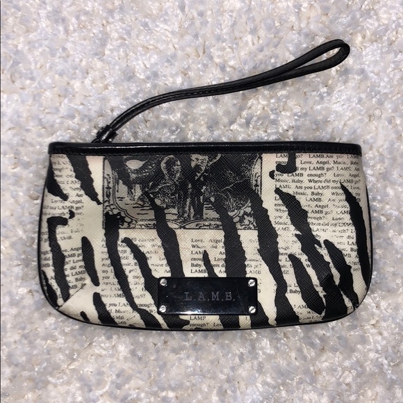 L.A.M.B. Handbags - L.A.M.B “Mandalay” Newspaper Wristlet L.A.M.B. Handbags - L.A.M.B “Mandalay” Newspaper Wristlet